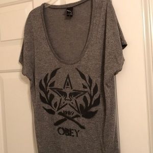 OBEY black and grey tee!